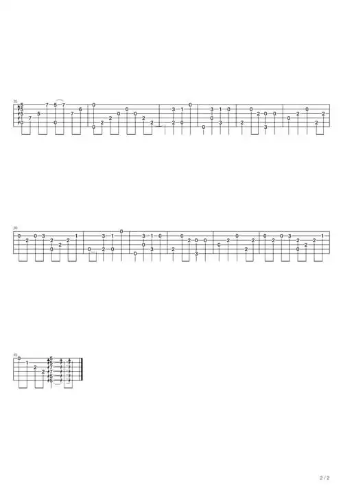 原声带西游记插曲五百年桑田沧海吉他谱