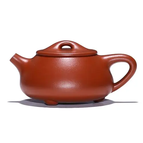 宜兴紫砂壶纯手工正宗大红袍朱泥叶静升景舟石瓢壶茶壶茶具家用