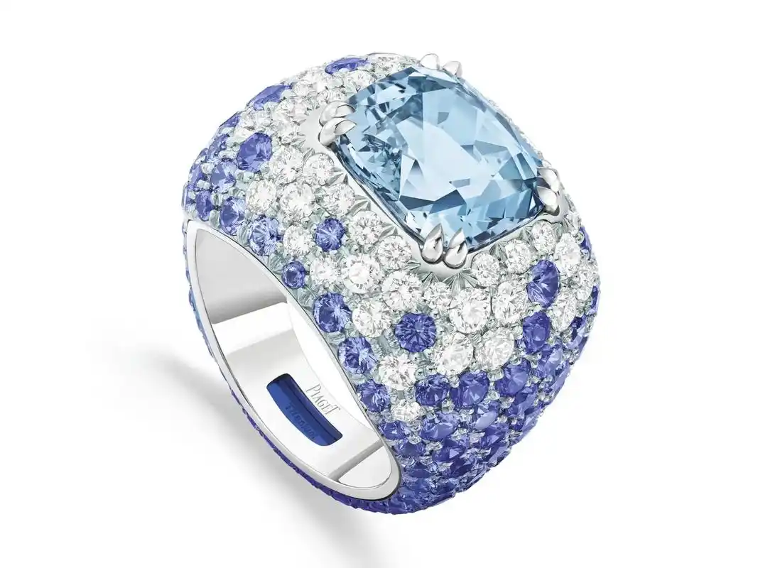 piaget伯爵蓝宝石珠宝套装