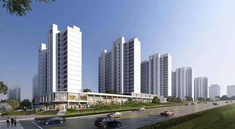 承建的科创新城铂悦府项目6栋单体提前10天全面封顶_施工_验收_榆林市