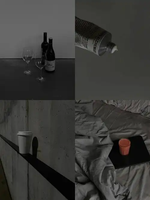 iphone调色高级灰调滤镜氛围感的日常