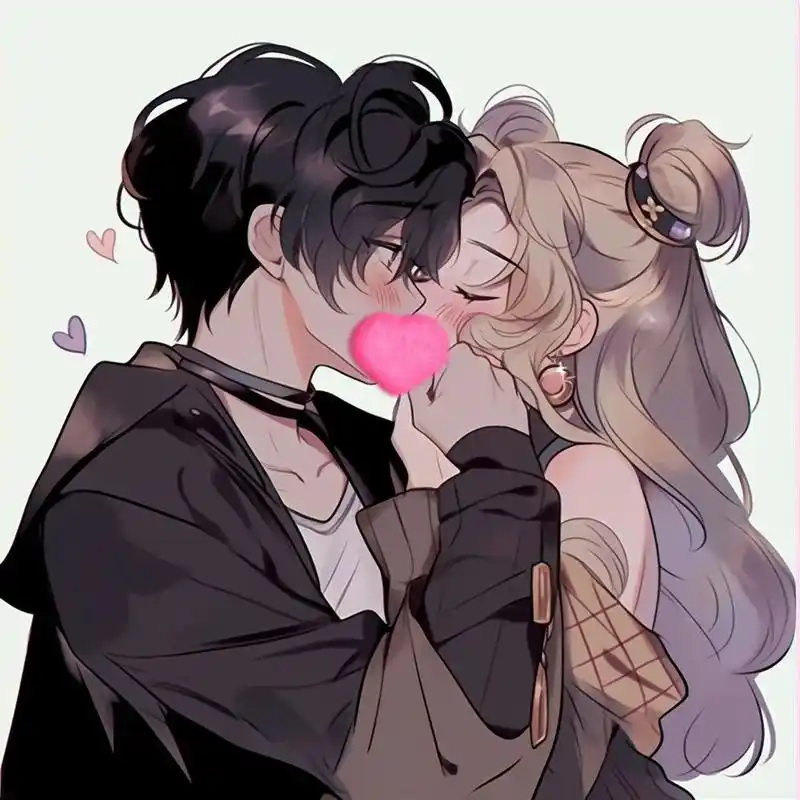 情侣头像|kiss名场面 情侣头像97