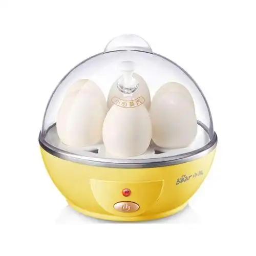 一元夺宝 小熊(bear)煮蛋器 zdq-201情侣全不锈钢煮蛋机蒸蛋器自动