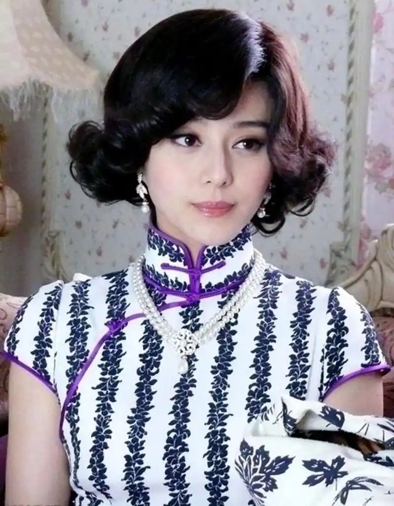 精挑细选的女青年头像照片(范冰冰) 冰冰在《金大班》的造型绝了