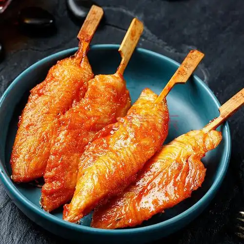 昊瑞福食品 川香鸡柳760g 调味鸡胸肉串 香嫩无骨鸡柳冷冻半成品 烧烤