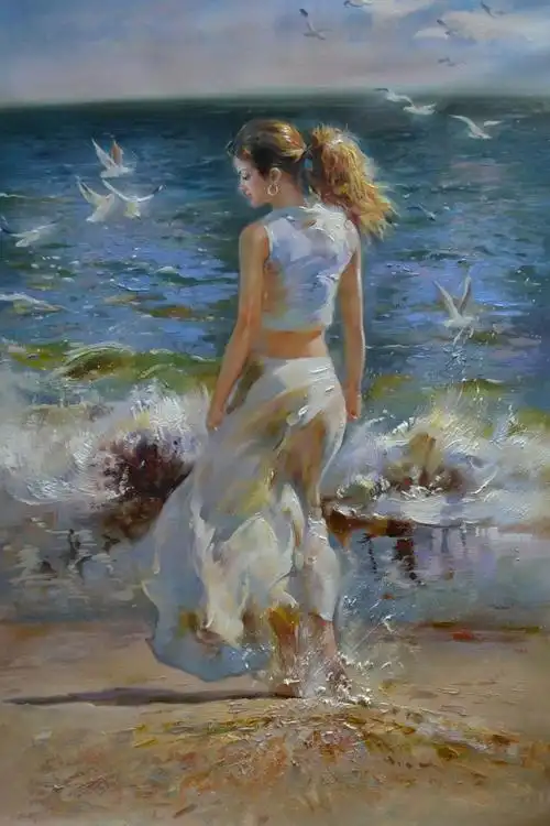 少女的油画少女的油画是谁画的