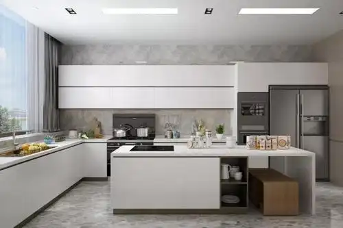 看了2020厨房装修效果图轻奢, 终于知道集成灶为什么越来越火了