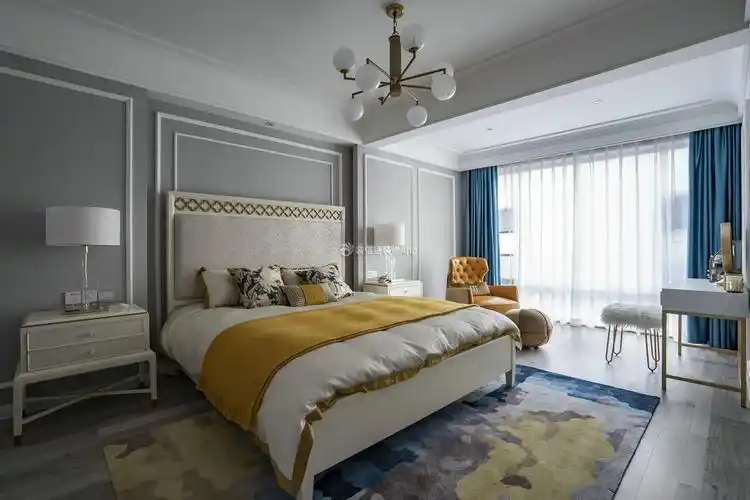 轻奢风格主卧室装修设计图赏析