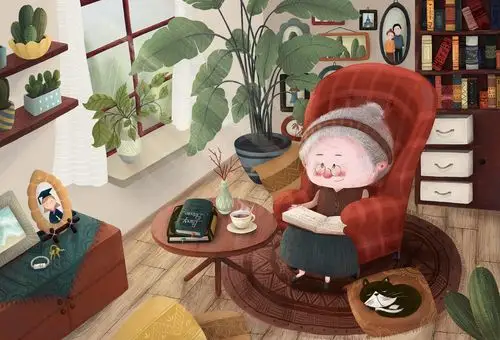 晚年的小幸福|插画|儿童插画|曈曈佟 - 原创作品 - 站酷 (zcool)