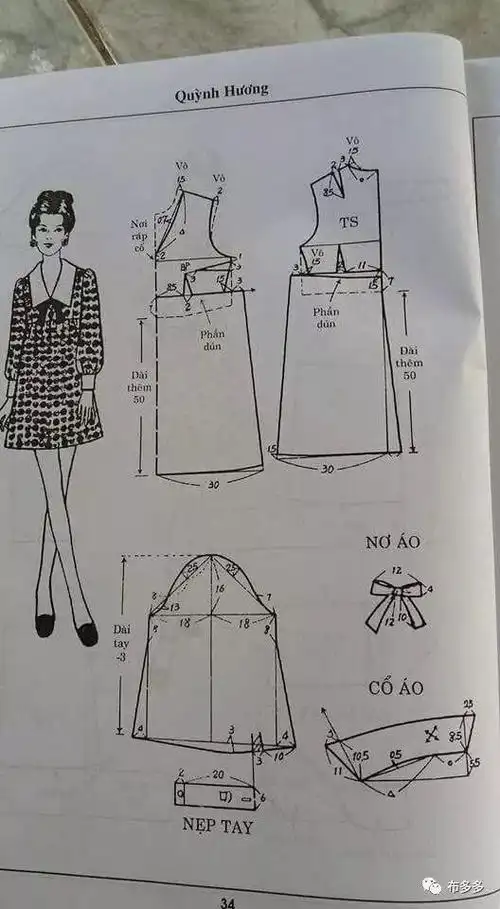 各种女装夏季的裁剪图,连衣裙上衣套装都有露肩小性感的夏季短袖上衣