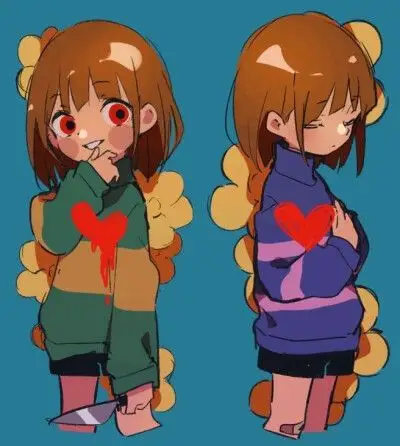 frisk,chara