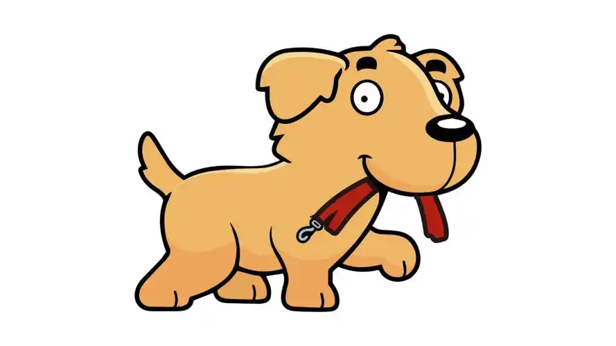 金毛怎么画 - 简笔画 - 懂得