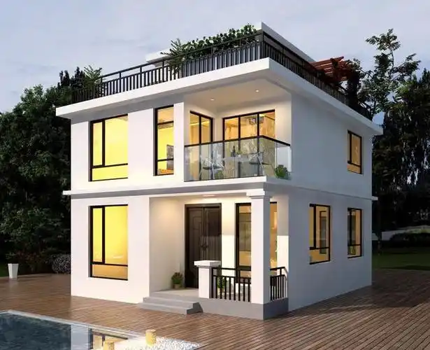 90平方自建房屋设计图现代风格小户型可以这样建