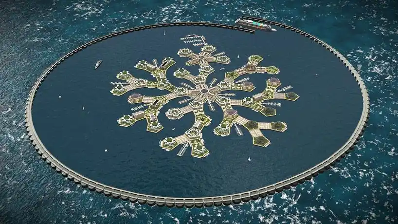 梦想中的海上漂浮城市将在2020年成为现实_设计邦-全球最早和最受欢迎