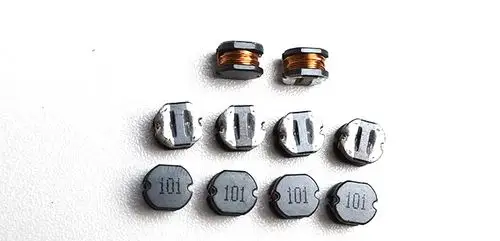 钰峰科技功率开磁贴片电感cd75-101滤波电感磁环环形电感三脚电感