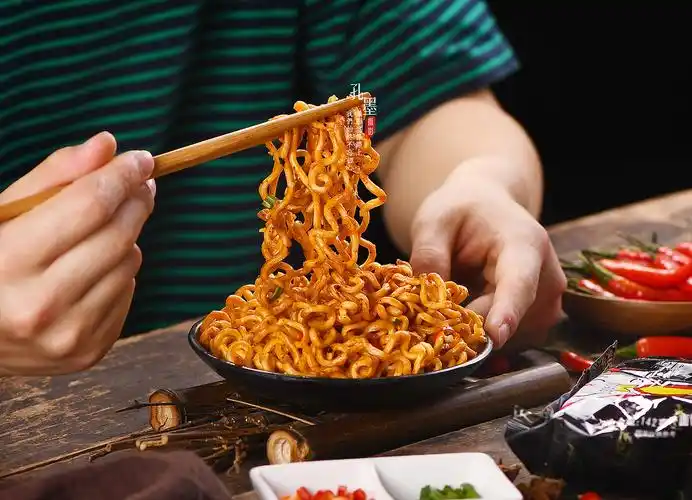 火鸡面产品拍摄