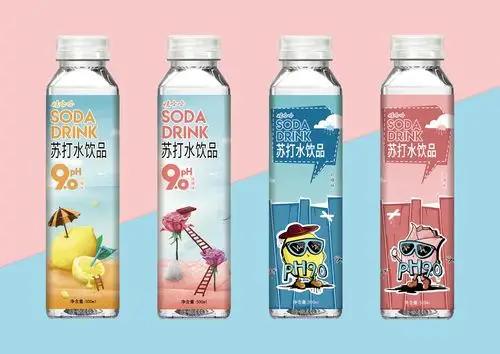 娃哈哈ph9.0苏打水包装