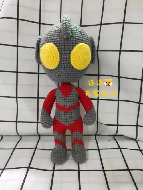 奥特曼钩针图解