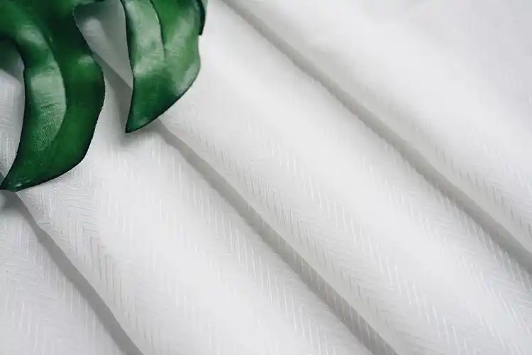 60支人造棉布料批发 波浪纹连衣裙半漂服装面料 厂家直销现货