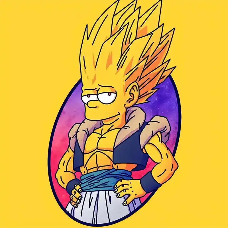 辛普森一家 #巴特辛普森 #头像 辛普森头像抖音搜"人人壁