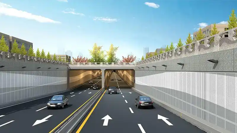 你关心的双流广场下穿隧道修成这个样子啦赶紧来看看