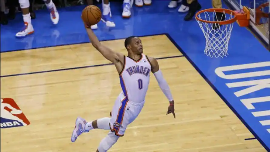 摧枯拉朽威少暴扣合集全力对待每一次扣篮