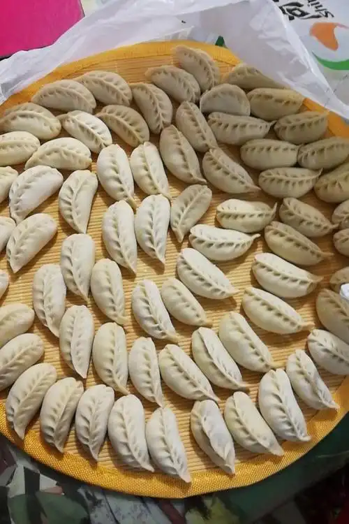 雪山飞狐9ceo做的花样饺子