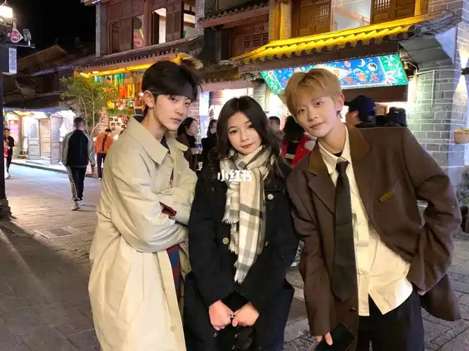 大理古城偶遇刘梦刘蓓