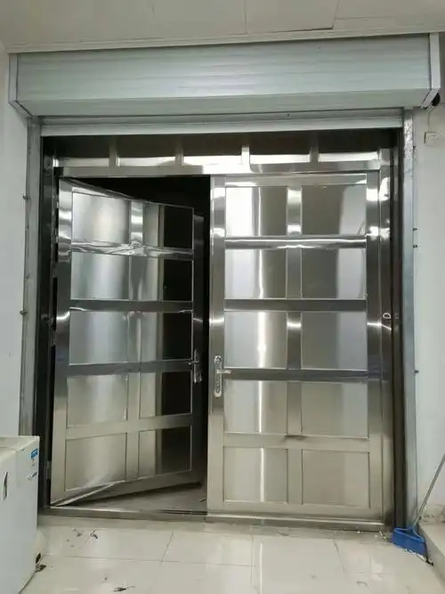 厂房不锈钢门家用不锈钢平开门厂家