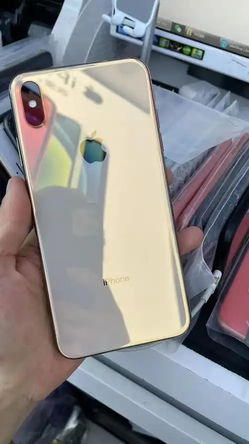 iphonexsmax256g国行金色95新纯原装