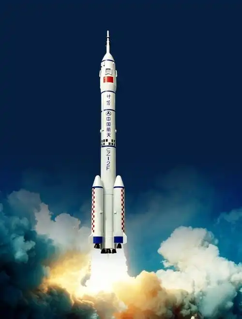 中国航天科技火箭发射宇宙航天图