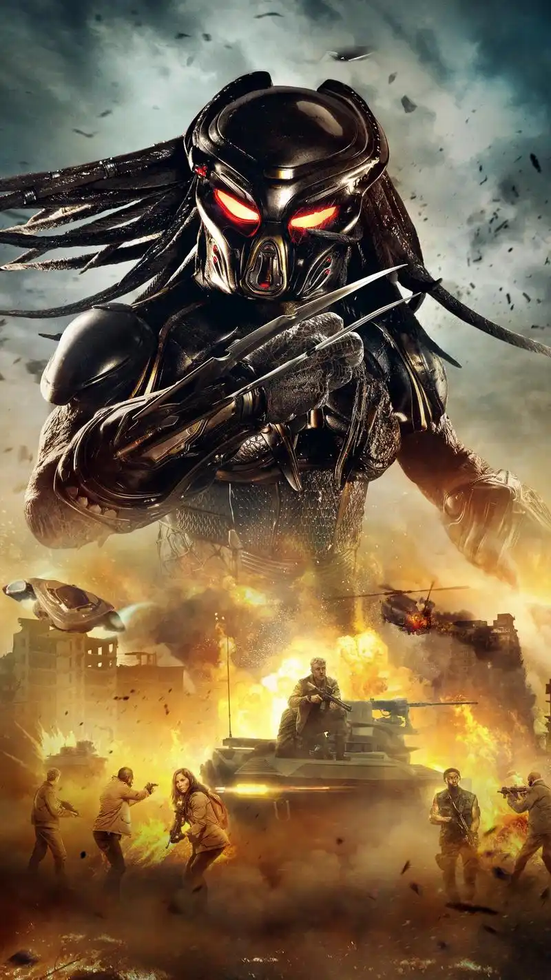 高清手机壁纸:铁血战士