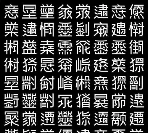提起最难写的汉字,大家都知道,有人问世界上最难写的是什么字,另外