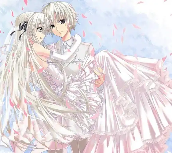 动漫婚纱的 要有穹妹的婚纱 高清壁纸哦