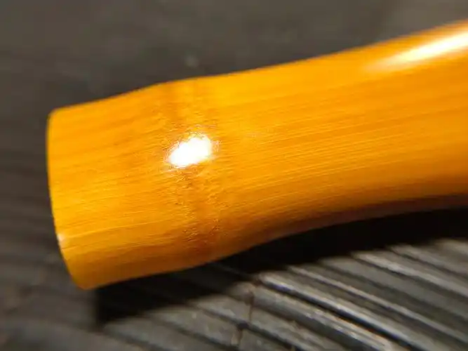 实心玉竹手把件,玉化老料 - 文玩安心殿 - 图虫