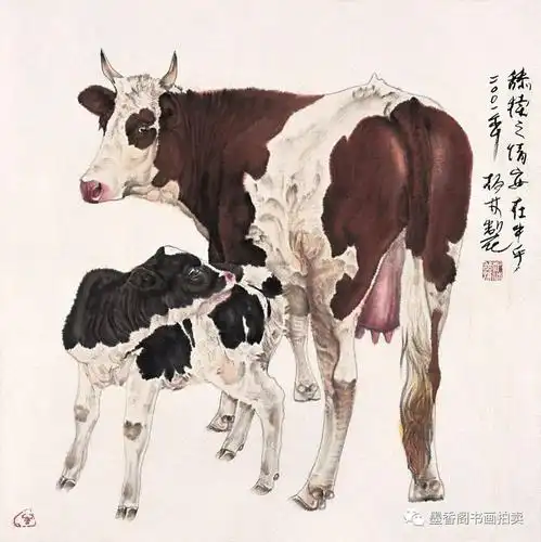 当代15位名家画牛祝大家牛年大吉