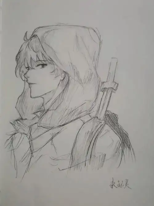 手绘临摹  #张起灵想要一个全是关于起灵的评论区08-10回复哇,太苛怂