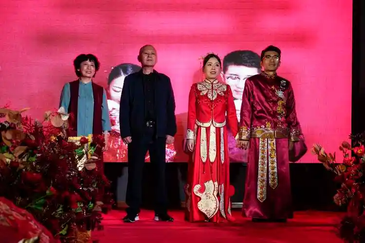 新娘:韩爽 新郎:袁野百年好合回门宴庆典掠影2020年1