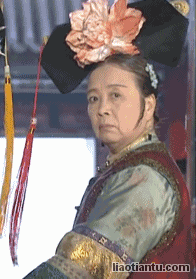 容嬷嬷转身瞪你动图表情