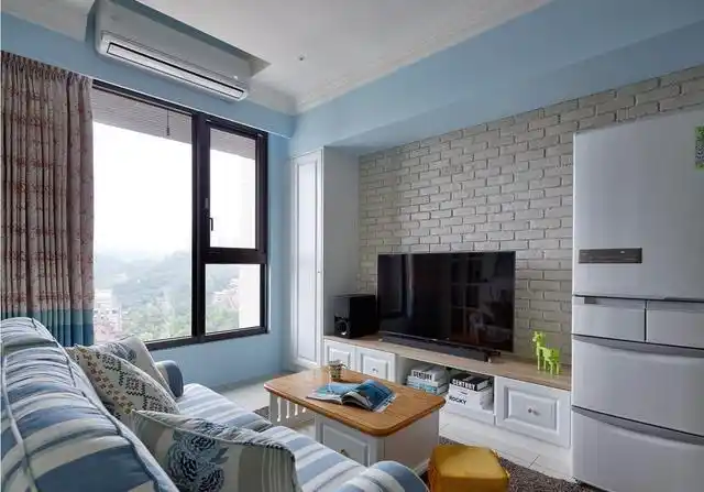 55平小户型房子装修定调美式风