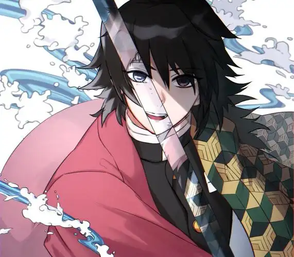 鬼灭之刃 义勇 锖兔