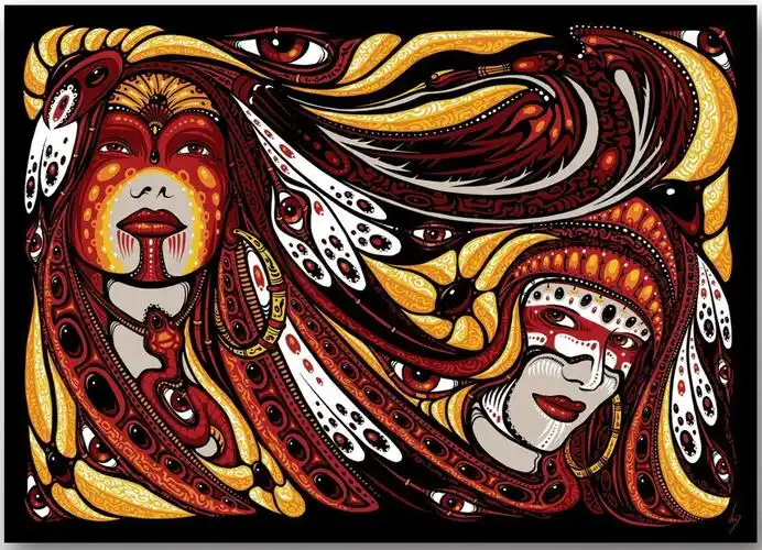 2017 two sisters sticker - zen dragon gallery