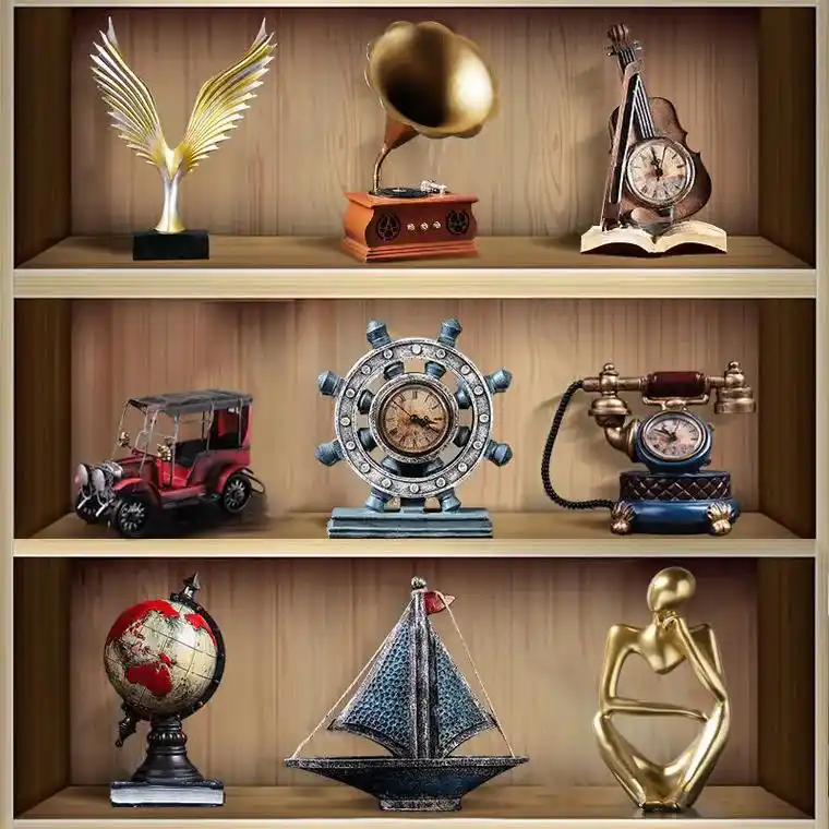 客厅玄关酒柜装饰品摆件家居创意办公室工艺品#工艺品 - 抖音