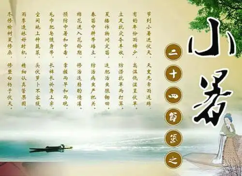 节气小暑,小暑的农事谚语示范