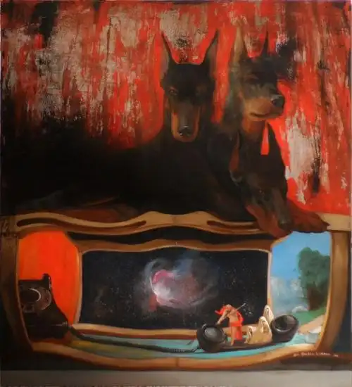 alexandergizyaciobanu超现实主义绘画作品