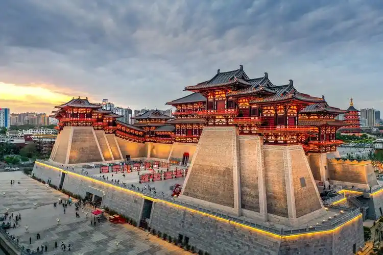 中国古代等级最高的城门是什么样子?洛阳应天门,"天下第一门"