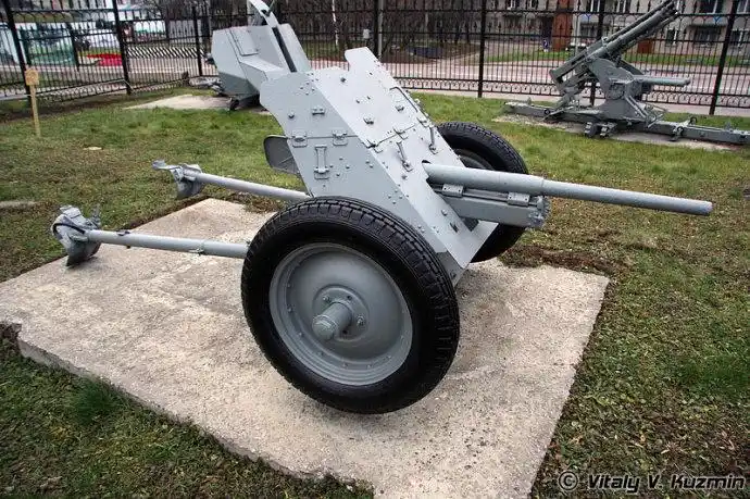 二战中出场率最高的反坦克炮,德制pak35/36 37毫米反坦克炮