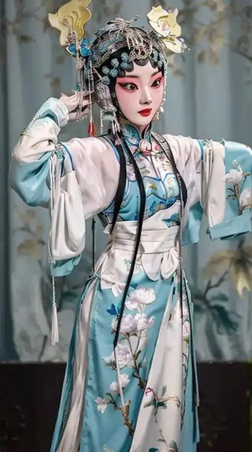 京剧青衣小花旦.#戏曲风 #国粹 #国风古韵 手指或多或少都 - 抖音