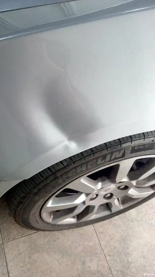 【图】交作业:车身钣金凹陷修复(免漆)_1_凯迪拉克cts论坛_爱卡汽车