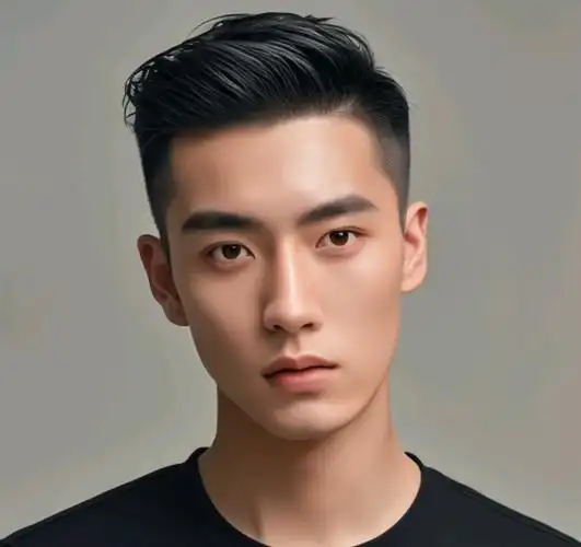 最适合中国男士的发型,非两侧铲短莫属,百变时尚真有型_头发_风格_让